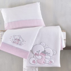 CUDDLES POZ - ΣΕΤ ΣΕΝΤΟΝΙΑ ΒΡΕΦΙΚΑ ΦΑΝΕΛΑ 3 ΤΕΜ. ΜΕ KENTHMA
