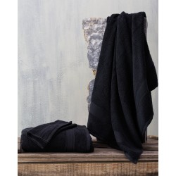 ILLUSION - ΠΕΤΣΕΤΑ 100% ΒΑΜΒΑΚΙ ΠΕΝΙΕ 480GSM ΜΑΥΡΟ ΜΠΑΝΙΟΥ ΜΕΓΑΛΗ (100X150)