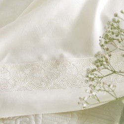 KRISPA  - ΣΕΤ ΚΟΥΒΕΡΛΙ ΕΚΡΟΥ ΣΕΤ 3 ΤΕΜΑΧΙΑ (1 235X250, 2 50X70)