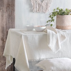 MERIT - ΤΡΑΠΕΖΟΜΑΝΤΗΛΟ OFF WHITE 170X320