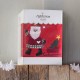 CHRISTMAS TERRY GIFT SET (1 ΑΓΙΟΣ ΒΑΣΙΛΗΣ) ΠΡΟΣΩΠΟΥ (50X90) ΛΕΥΚΟ