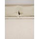 ΚΟΥΒΕΡΛΙ PERCALE ΚΕΝΤΗΤΟ BEIGE ΥΠΕΡΔΙΠΛΟ (220X240)