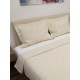 ΚΟΥΒΕΡΛΙ PERCALE ΚΕΝΤΗΤΟ BEIGE ΥΠΕΡΔΙΠΛΟ (220X240)