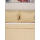 ΚΟΥΒΕΡΛΙ PERCALE ΚΕΝΤΗΤΟ CREAM ΥΠΕΡΔΙΠΛΟ (220X240)