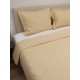 ΚΟΥΒΕΡΛΙ PERCALE ΚΕΝΤΗΤΟ CREAM ΥΠΕΡΔΙΠΛΟ (220X240)