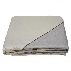 ΚΟΥΒΕΡΛΙ FIBER GREY/DARK GREY ΜΟΝΟ (160X220)