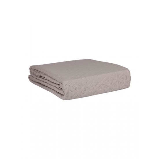 ΚΟΥΒΕΡΛΙ SOLAR LIGHT GREY ΜΟΝΟ (160X220)