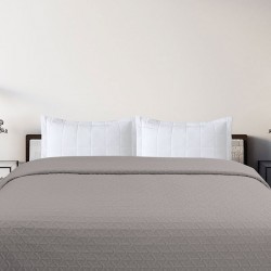 ΚΟΥΒΕΡΛΙ SOLAR LIGHT GREY ΜΟΝΟ (160X220)