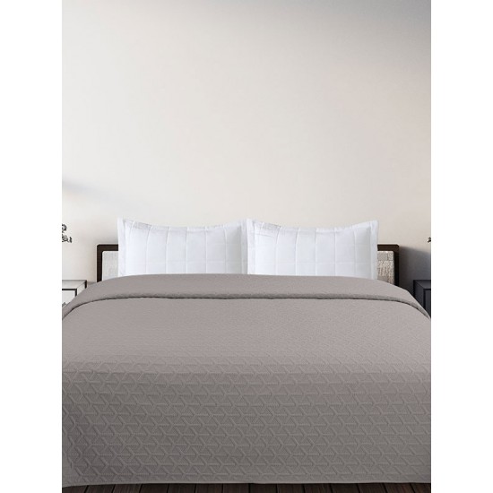 ΚΟΥΒΕΡΛΙ SOLAR LIGHT GREY ΜΟΝΟ (160X220)