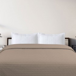 ΚΟΥΒΕΡΛΙ SOLAR BEIGE ΜΟΝΟ (160X220)
