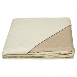 ΚΟΥΒΕΡΛΙ FIBER ECRU/BEIGE KING SIZE (240X250)