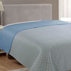 ΚΟΥΒΕΡΛΙ FIBER GREY/BLUE KING SIZE (240X250)