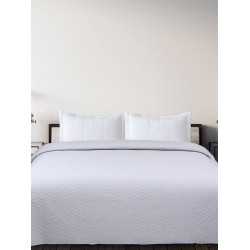ΚΟΥΒΕΡΛΙ VOIELO LIGHT GREY ΜΟΝΟ (160X220)