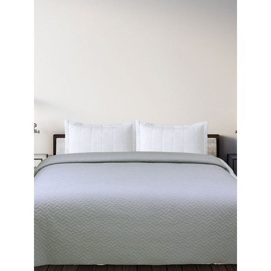 ΚΟΥΒΕΡΛΙ VOIELO DARK GREY ΥΠΕΡΔΙΠΛΟ (220X240)