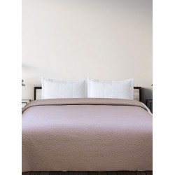 ΚΟΥΒΕΡΛΙ VOIELO BEIGE ΥΠΕΡΔΙΠΛΟ (220X240)