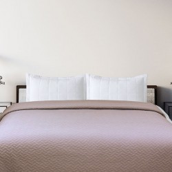 ΚΟΥΒΕΡΛΙ VOIELO BEIGE ΥΠΕΡΔΙΠΛΟ (220X240)