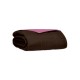 ΚΟΥΒΕΡΛΙ PERCALE ΜΟΝΟΧΡΩΜΟ BROWN/PINK ΥΠΕΡΔΙΠΛΟ (220X240)