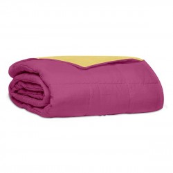 ΚΟΥΒΕΡΛΙ PERCALE ΜΟΝΟΧΡΩΜΟ PINK ΥΠΕΡΔΙΠΛΟ (220X240)