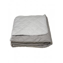 ΚΟΥΒΕΡΛΙ MENTA GREY/DARK GREY ΥΠΕΡΔΙΠΛΟ (220X240)