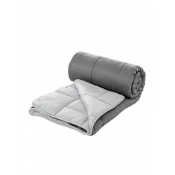 ΚΟΥΒΕΡΛΙ-ΠΑΠΛΩΜΑ MICRO GREY KING SIZE (240X250)