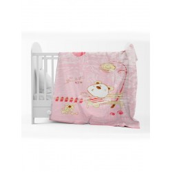 ΚΟΥΒΕΡΤΑ ΒΕΛΟΥΤΕ ΚΟΥΝΙΑΣ 1000 PINK 110X140