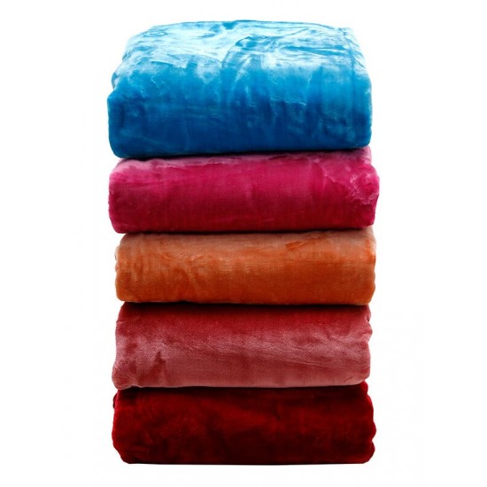 ΚΟΥΒΕΡΤΑ ΒΕΛΟΥΔΙΝΗ VELOUR 29 ROSE ΥΠΕΡΔΙΠΛΟ (220X240)