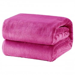 ΚΟΥΒΕΡΤΑ ΒΕΛΟΥΔΙΝΗ VELOUR 29 ROSE ΥΠΕΡΔΙΠΛΟ (220X240)