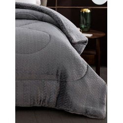 ΚΟΥΒΕΡΤΟΠΑΠΛΩΜΑ NEDA GREY ΥΠΕΡΔΙΠΛΟ (220X240)