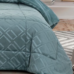 ΚΟΥΒΕΡΤΟΠΑΠΛΩΜΑ KLELIA BLUE ΥΠΕΡΔΙΠΛΟ (220X240)