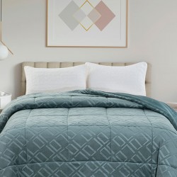 ΚΟΥΒΕΡΤΟΠΑΠΛΩΜΑ KLELIA BLUE ΥΠΕΡΔΙΠΛΟ (220X240)