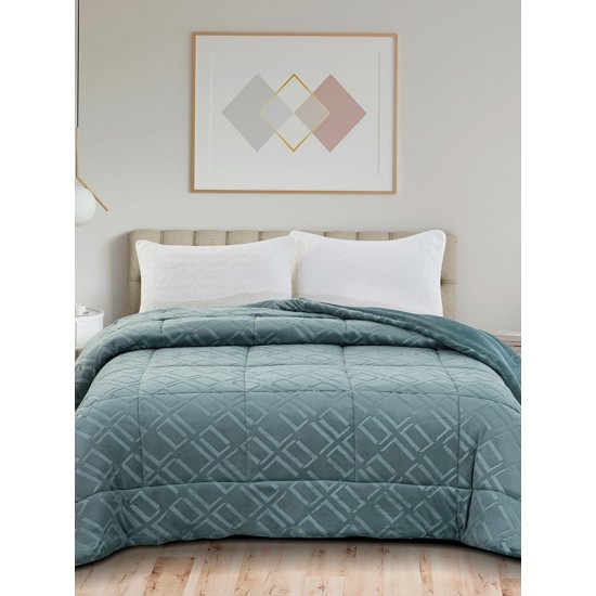 ΚΟΥΒΕΡΤΟΠΑΠΛΩΜΑ KLELIA BLUE ΥΠΕΡΔΙΠΛΟ (220X240)