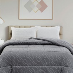 ΚΟΥΒΕΡΤΟΠΑΠΛΩΜΑ KLELIA LIGHT GREY ΥΠΕΡΔΙΠΛΟ (220X240)