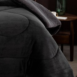 ΚΟΥΒΕΡΤΟΠΑΠΛΩΜΑ CLIO ANTHRACITE ΥΠΕΡΔΙΠΛΟ (220X240)