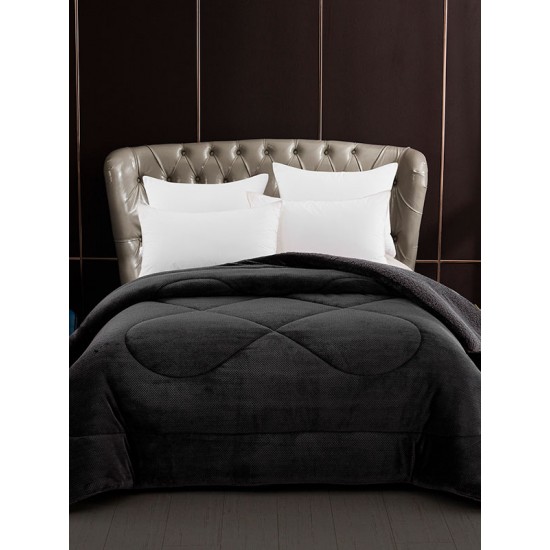 ΚΟΥΒΕΡΤΟΠΑΠΛΩΜΑ CLIO ANTHRACITE ΥΠΕΡΔΙΠΛΟ (220X240)
