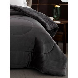 ΚΟΥΒΕΡΤΟΠΑΠΛΩΜΑ CORAL ANTHRACITE ΥΠΕΡΔΙΠΛΟ (220X240)