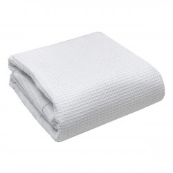 ΚΟΥΒΕΡΤΑ ΠΙΚΕ COTTON WHITE ΥΠΕΡΔΙΠΛΗ (230X265)