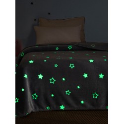 ΚΟΥΒΕΡΤΑ ΦΩΣΦΟΡΙΖΕ ΚΟΥΝΙΑΣ STARS PINK 110X140