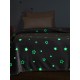 ΚΟΥΒΕΡΤΑ ΦΩΣΦΟΡΙΖΕ ΚΟΥΝΙΑΣ STARS PINK 110X140