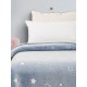 ΚΟΥΒΕΡΤΑ ΦΩΣΦΟΡΙΖΕ ΑΓΚΑΛΙΑΣ STARS BLUE 80X90