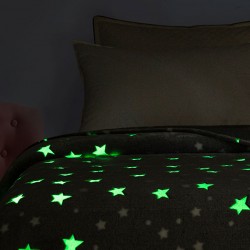 ΚΟΥΒΕΡΤΑ ΦΩΣΦΟΡΙΖΕ ΑΓΚΑΛΙΑΣ STARS PINK 80X90
