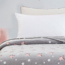 ΚΟΥΒΕΡΤΑ ΦΩΣΦΟΡΙΖΕ ΑΓΚΑΛΙΑΣ STARS PINK 80X90