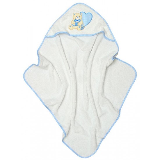 ΚΑΠΑ ΚΕΝΤΗΤΗ HEART BLUE 75X75