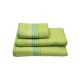ΠΕΤΣΕΤΑ ΠΕΝΙΕ STRIPES GREEN ΠΡΟΣΩΠΟΥ (50X100)
