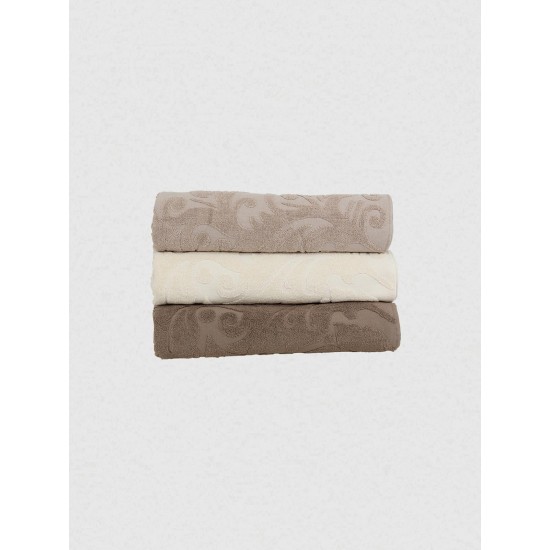 ΠΕΤΣΕΤΑ ΚΡΟΣΙ 1 BEIGE ΜΠΑΝΙΟΥ (80X150)