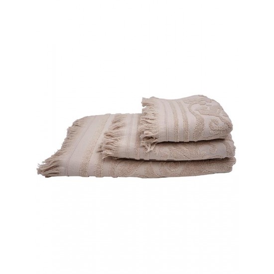 ΠΕΤΣΕΤΑ ΚΡΟΣΙ 1 BEIGE ΜΠΑΝΙΟΥ (80X150)