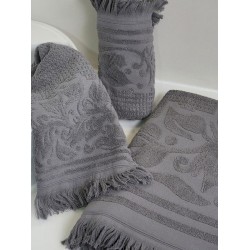 ΠΕΤΣΕΤΑ ΚΡΟΣΙ 5 DARK GREY ΜΠΑΝΙΟΥ (80X150)