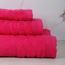 ΠΕΤΣΕΤΑ ΧΙΜΠΟΥΡΙ 4 FUCHSIA ΜΠΑΝΙΟΥ (70X140)