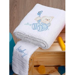 ΣΕΤ ΠΕΤΣΕΤΕΣ ΚΕΝΤΗΤΕΣ BEAR 04 WHITE/BLUE