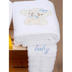 ΣΕΤ ΠΕΤΣΕΤΕΣ ΚΕΝΤΗΤΕΣ COUPLE 06 WHITE/BLUE