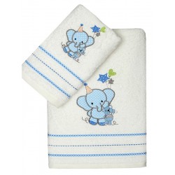 ΣΕΤ ΠΕΤΣΕΤΕΣ ΚΕΝΤΗΤΕΣ ELEPHANT 03 BLUE